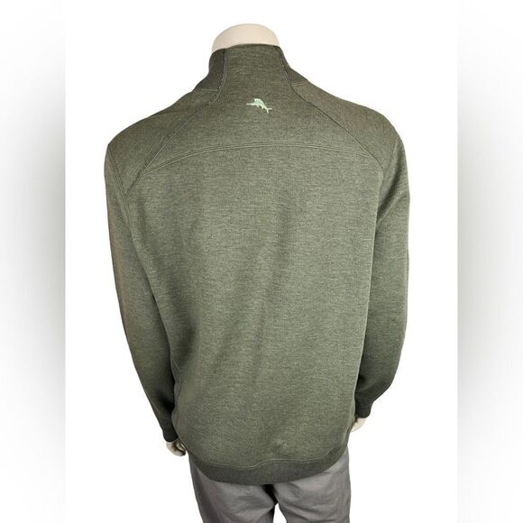 Tommy Bahama Flipshore 1/2 Zip Reversible Sweatshirt Excellent Condition XL - Picture 4 of 11